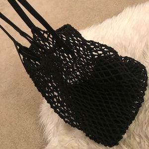 98% new-Woven Beach Shoulder Bag